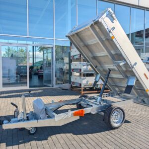 Neptun 1500kg Alu Kipper Heckkipper mit 2 x Pumpen