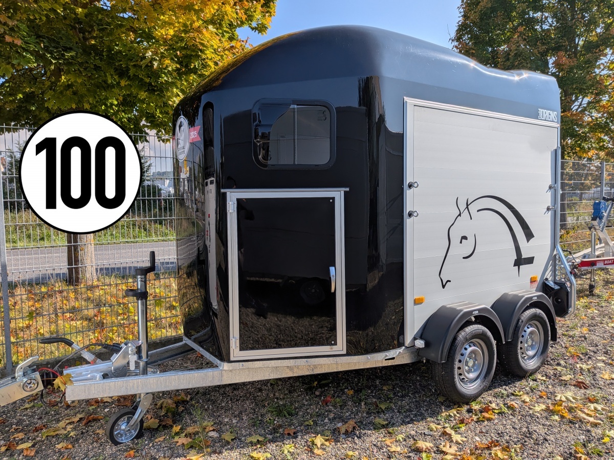 Cheval Liberte Pferdeanhänger GOLD Origins Alu + 100km/h + Sattelkammer – Bild 2