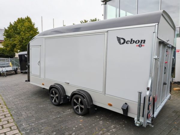 Debon C1000 Autotransporter Kofferanhänger + Alufelgen – Bild 4