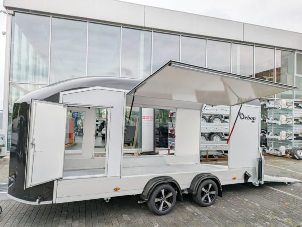 Debon C1000 Autotransporter Kofferanhänger + Alufelgen – Bild 7