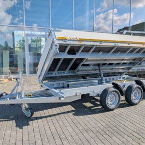 Eduard 3500kg Dreiseitenkipper 358x180x30cm + E-Pumpe + Rampen