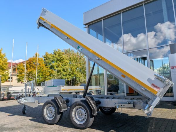 Eduard 3500kg Dreiseitenkipper 358x180x30cm + E-Pumpe + Rampen – Bild 4