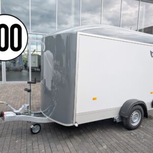 Debon C300 Kofferanhänger 1300kg + Wabenkern+ Tür