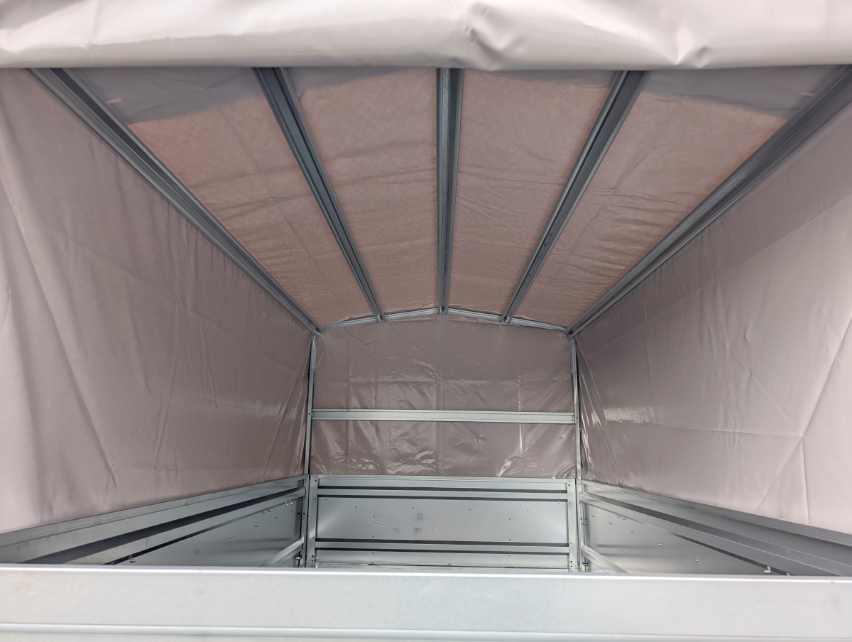 750kg Anhänger 230x126x120cm mit Hochplane – Bild 5