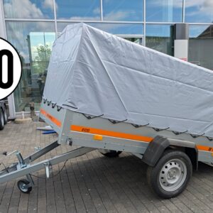 750kg Anhänger kippbar 230x126x110cm
